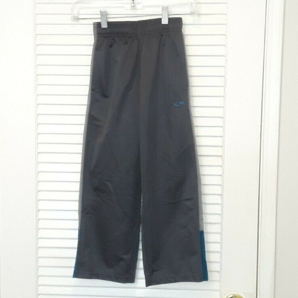 Champion C9  Boys Pant  Charcoal Gray Teal Small